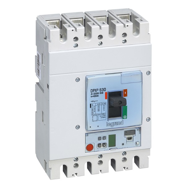 Aut. DPX³ 630 4P 630A 36kA met meting - elektronisch S10