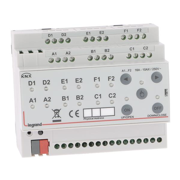 KNX - Actuator ON/OFF 10 DIN 12 outputs