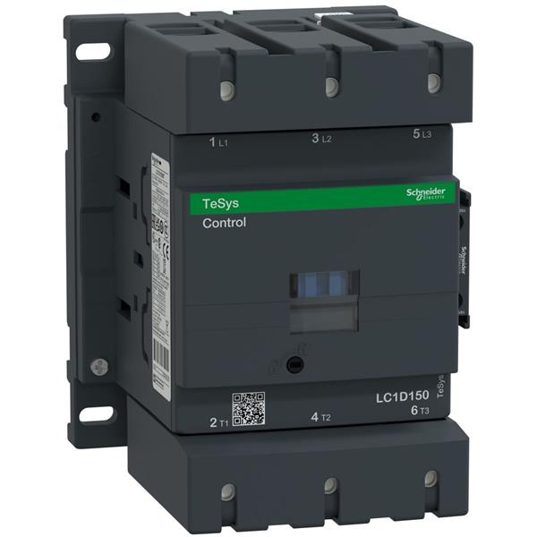 Contactor 150A AC-3 - 3P 1NO 1NC - 110V AC 50...60Hz