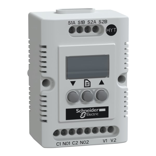 Climasys Elektronische thermostaat en hygrostaat Hygrotherm 9-30V