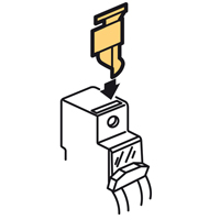 Verloodbaar schroefafschermingen voor DX³ automaat 1module/pool