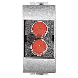 Connector voor glasvezelkabel Light Tech ST-duplex - 1 module