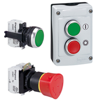 Osmoz geassembleerd contactblok NO met houder 1 functie - schroefbevestiging - IP 20 - volgens norm IEC 60947-5-1 - voor niet verlichte koppen