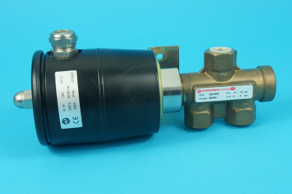 1301 Solenoid Valve 230V 24VA IP65 B2494