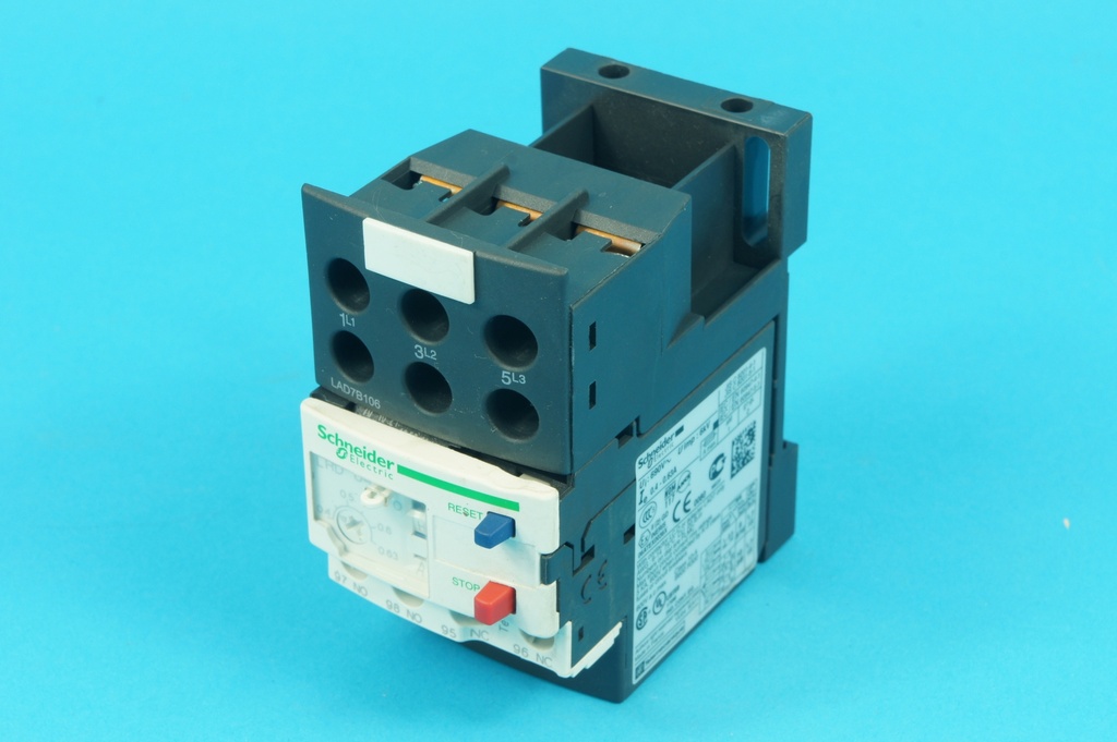 Thermal overload relay 0,4 - 0,63A + LAD7B106 block