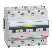 Automaten DX³ 4P C 80A 400V - 10000A/16kA - 6 modules