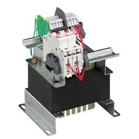 Bedienings- en scheidingstransformator CNOMO - TDCE versie II - primair 230/400 V - secundair 115/230 V - vermogen 100 VA - met elektrostatisch scherm