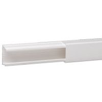 DLP lijst 32 x 20 mm - wit - lengte 2,1 meter - geleverd met deksel - met beschermingsfilm