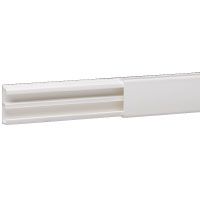 DLP lijst 32 x 12,5 mm - wit - lengte 2,1 m - met scheiding - geleverd met deksel - met beschermingsfilm