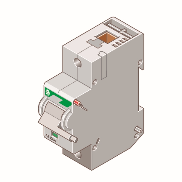 Arbeidsstroom afschakelspoel AZ-XAA(12-60VAC) - 12-110 VAC / 12-60 VDC (AZ-XAA(12-60VAC))