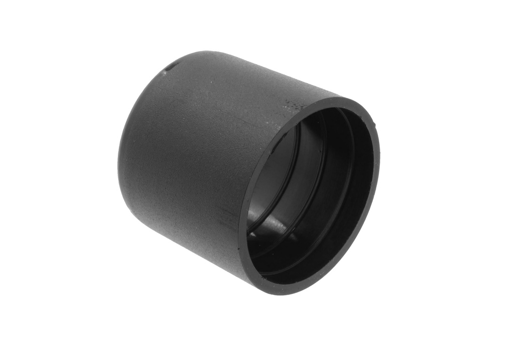 Eindtul voor PVC buis  Zwart ,20mm