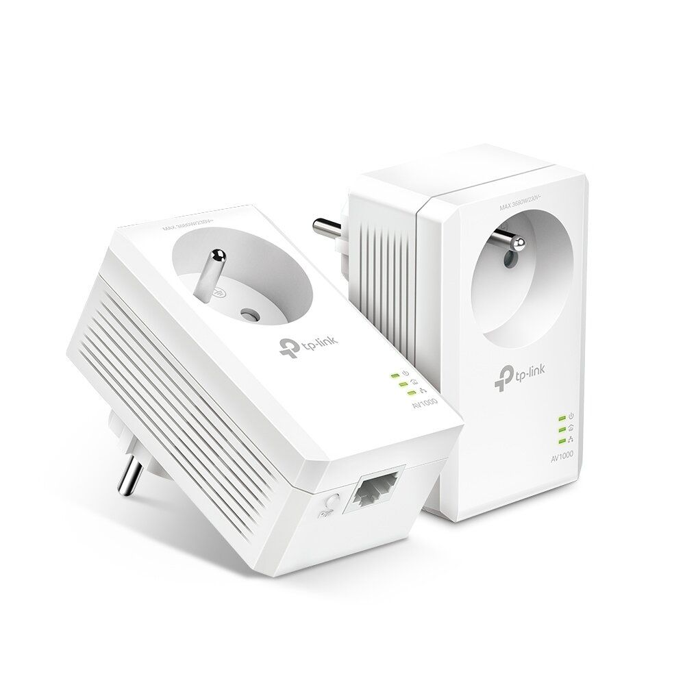 TP-Link AV1000 gigabit powerline with AC passthrough kit