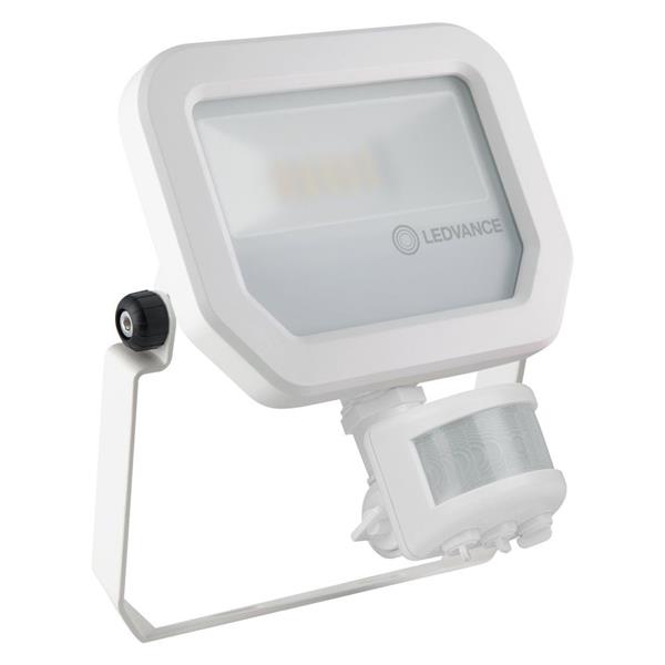 Floodlight Performer 10W 3000K SYM 100 sensor White