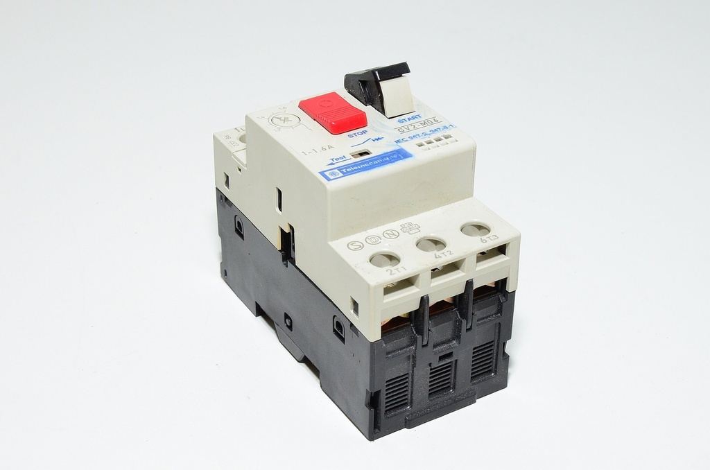 Telemecanique GV2M06/1-1.6A 021085 motor-ptotective circuit breaker 3 poles 1 - 1.6 A 690 VAC 50/60 Hz