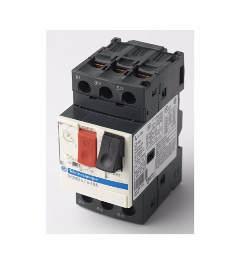 Telemecanique GV2ME14/6-10A 034313 motor-ptotective circuit breaker 3 poles 6 - 10 A 690 VAC 50/60 Hz (open box!)