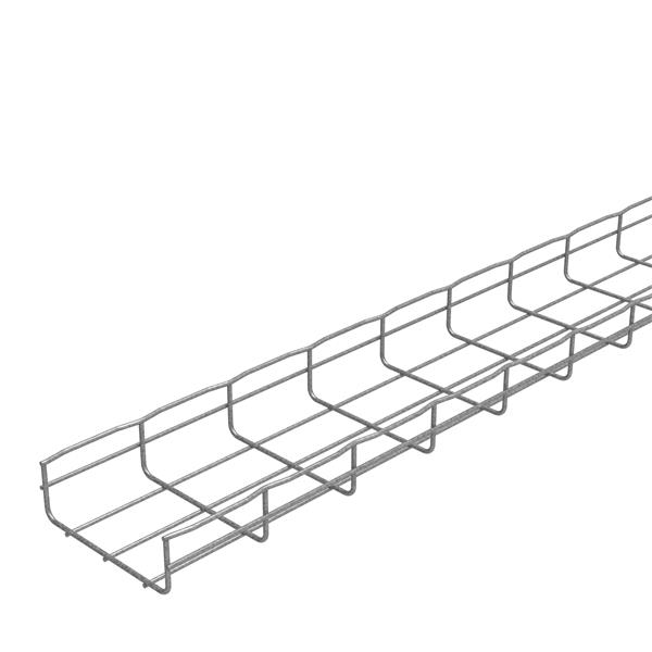 Draadgoot CF54 L3000 B150 H54 Zink Aluminium (ZnAl).