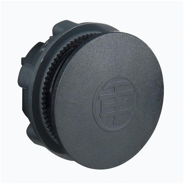 Blindstop rond voor element Ø22mm - zwart