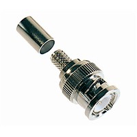 BNC mannelijke connector voor RG-59 kabel 75 ohms