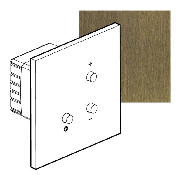 ART universele dimmer 3/400W épure Brons