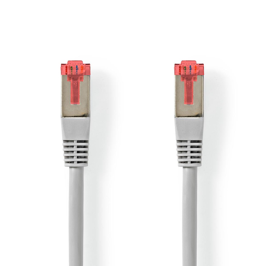 Cat 6 UTP-Netwerkkabel | RJ45 (8P8C) male - RJ45 (8P8C) male | 10 m | Grijs