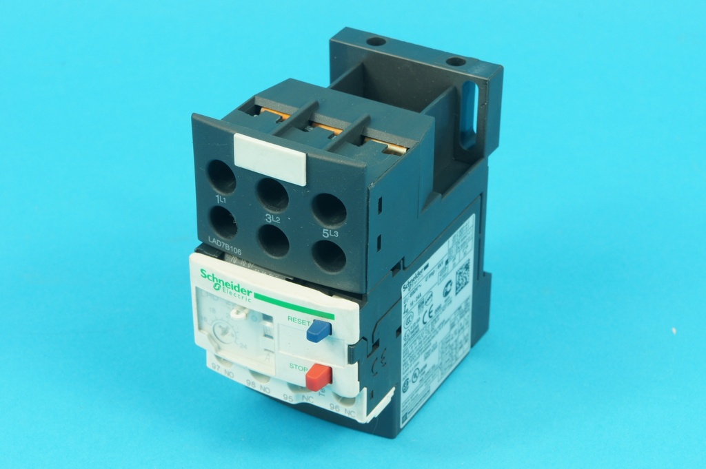 Thermal overload relay 16 - 24A + LAD7B106 block