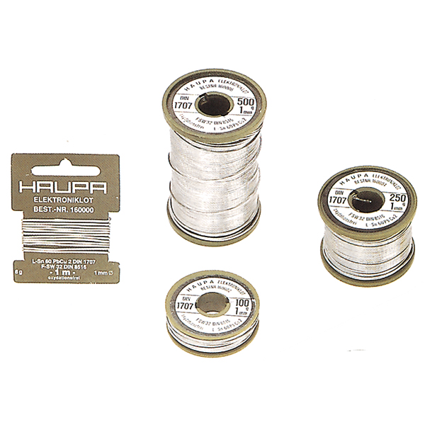 Soldeerdraad S - Sn99Cu1 3,5 % 1mm 100 g loodvrij