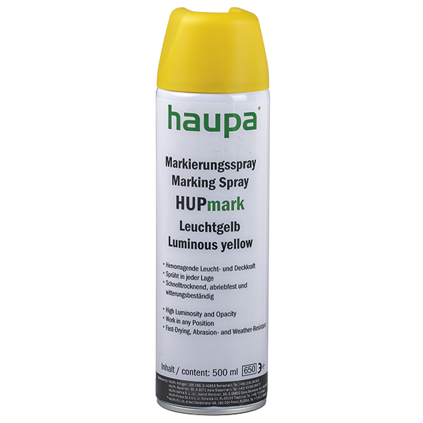 Markeerspray HUPmark geel 500ml