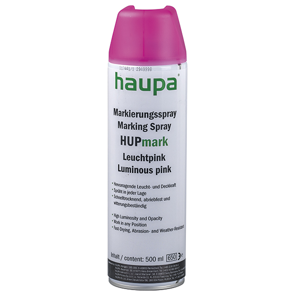 Markeerspray HUPmark roze 500ml