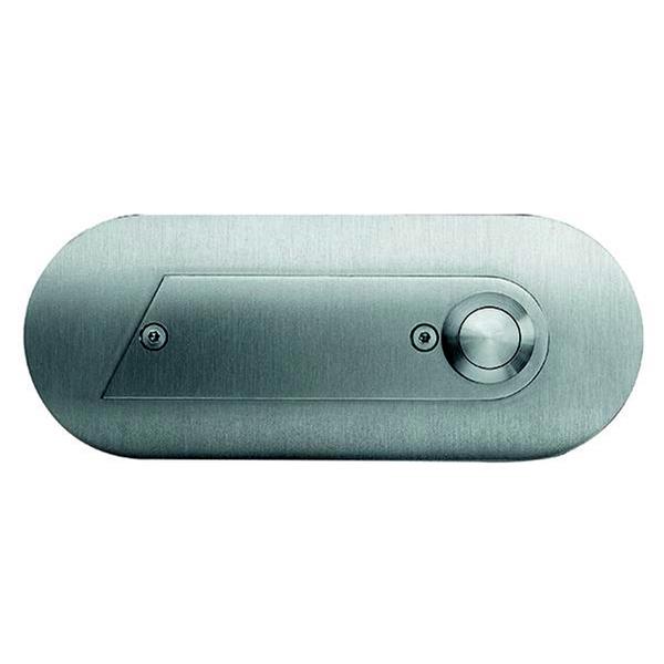 Design beldrukknop ETA S 302 inox / icegreen VA 4mm