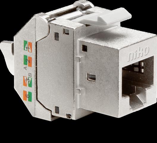 RJ45 CONNECTOR STP CAT6 POE