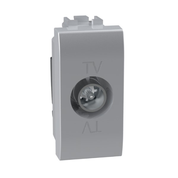 Living Light enkelvoudige contactdoos TV  coax Telenet gekeurd - 1 module - Tech