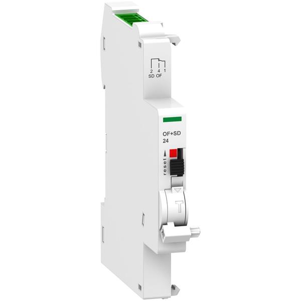 Hulpcontact OF+SD - 24V DC met Ti24 PLC interface