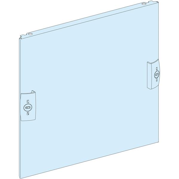 Prisma Plus  G & P systeem volle afdekplaat 2 modules L250 (Hoogte: 100mm, Breedte: 250mm), wit RAL 9001