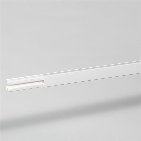 DLP lijst 32 x 12,5 mm - wit - lengte 3 meter - geleverd met deksel - zonder beschermingsfilm