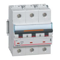 Automaten DX³ 3P D 63A 400V - 25KA - 4,5 modules