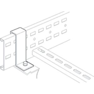 Swifts universele ophangsystemen - thermisch verzinkt - wandophanging - toebehoren - consoleklem binnenzijde - extra heavy duty - hoogte 150 mm