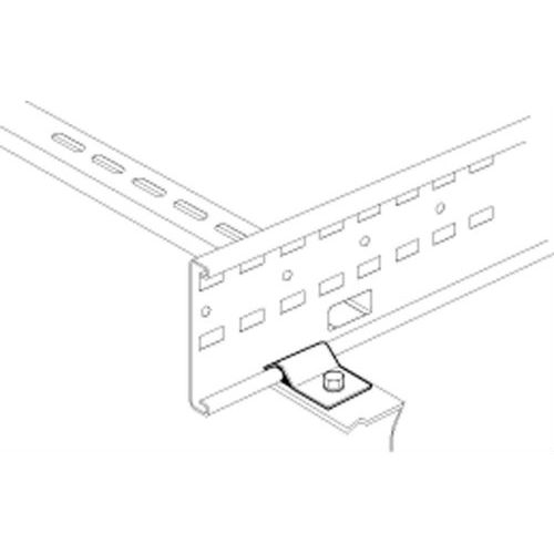 Swifts universele ophangsystemen - thermisch verzinkt - wandophanging - toebehoren - consoleklem buitenzijde - extra heavy duty - hoogte 150 mm