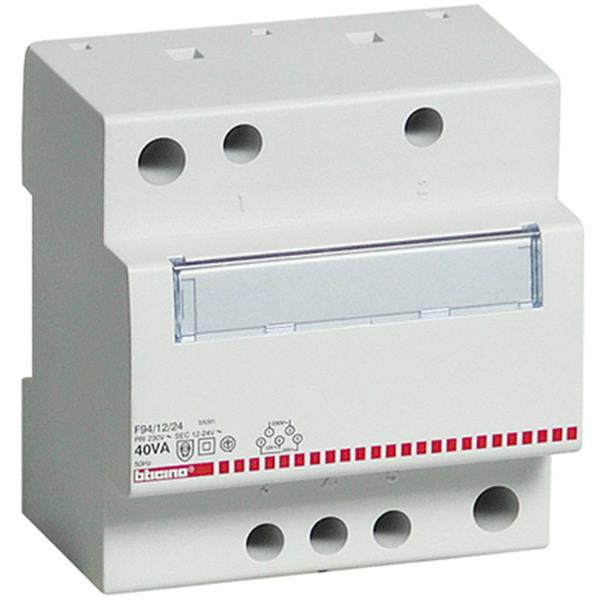 Transformator IP 20 - 230 V - 40 VA - 5 modules dIN