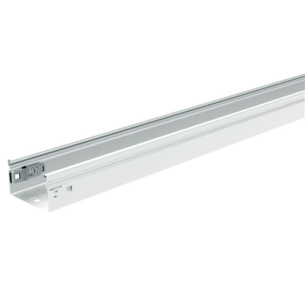 Kabelgoot P31+ MF Auto - met geïntegreerde koppeling - blind - L3030 B75 H60mm - RAL9010.