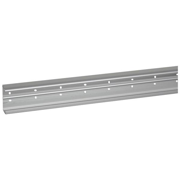 DLP aluminium wandgoot 50 x105 mm met dekselbreedte 85 mm - lengte 2 meter