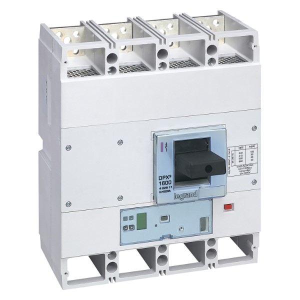 Aut. DPX³ 1600 4P 500A 50kA met meting - elektronisch S10