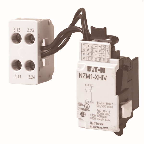 Hulpcontactblok TOEBEHOREN NZM NZM1-XHIV ,  Hulpcontact 2M (NZM1-XHIV)