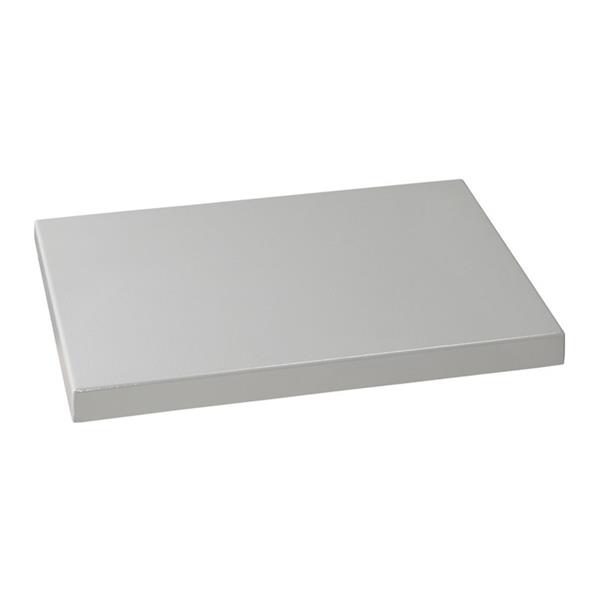 Dak voor Atlantic metalen wandverdeelkast met (b x d) 300 x 200 mm - staal - kleur RAL 7035 - gewicht 1,2 kg - 20 mm naar voor of achter verplaatsbaar