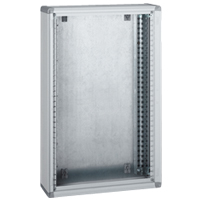 Metalen wandkast XL³ 400 - hoogte 900 mm - IP 30 - IK 07 - grijs RAL 7035 - afmetingen (b x d) 575 x 175 mm