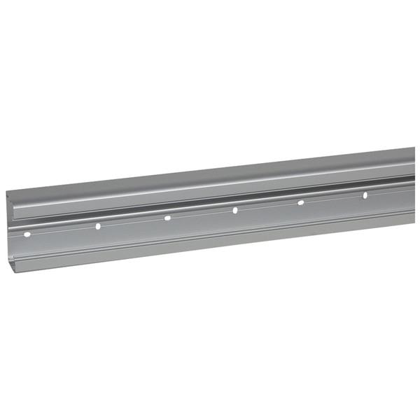 DLP aluminium wandgoot 50 x105 mm met dekselbreedte 65 mm - lengte 2 meter