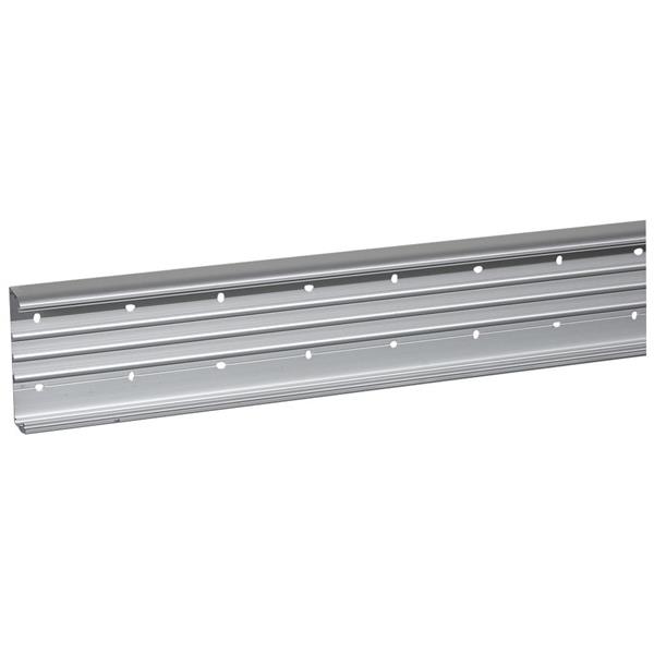 DLP aluminium wandgoot 50 x 150 mm met dekselbreedte 2 x 65 mm - lengte 2 meter