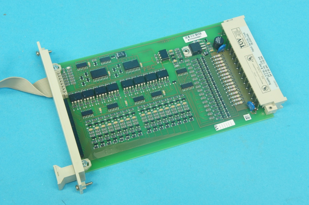 Honeywell FSC 10101/2/1 CC11001 fail-safe digital input module 24VDC 16 channels, input: 24VDC 7mA, supply: 5VDC 8mA