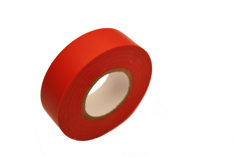 Isolatietape  0.15 mm x 19 mm x 20 m  ,Red