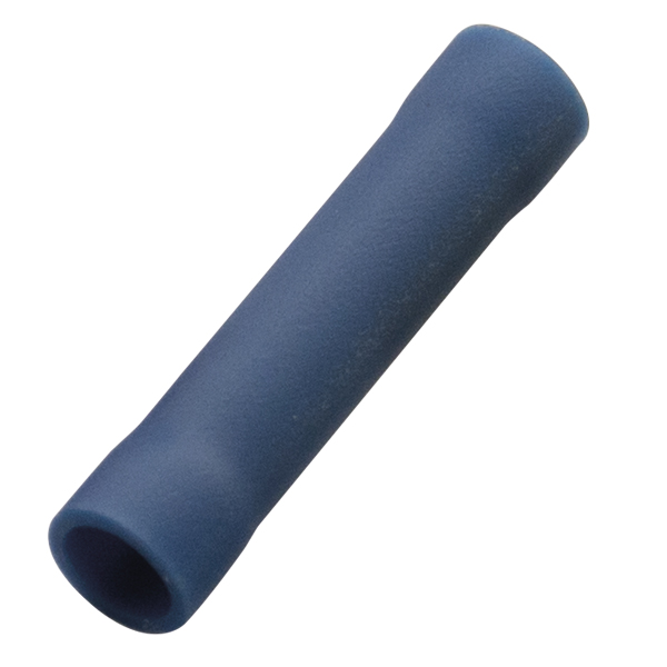 Stootverbinder blauw geïsoleerd 1,5 - 2,5 mm PVC