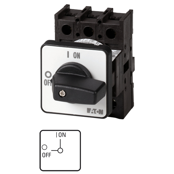 Schakelaar aan-uit P1-25/EZ/HI11 25A, 3p (P1-25/EZ/HI11)